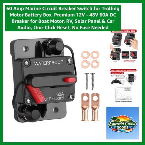 Amp marine circuit switch - 60,