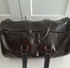 Leather Weekend Travel Bag/Holdall