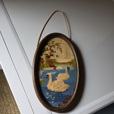 Vintage Embroidered Picture