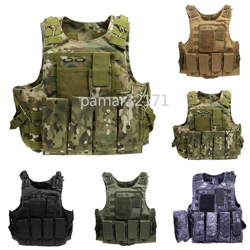 Military tactical vest - military,