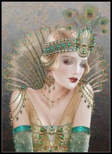 Art Deco Lady 34 - Chart