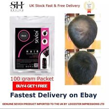 100g SEVICH HAIR BUILDING THICKENING FIBRES FIBERS KERATINE REFILL BAG UK