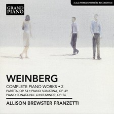 Weinberg: Complete Piano Works Volume 2 - Allison Brewster Franzetti