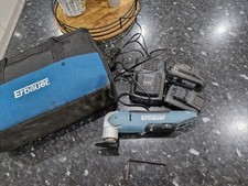 Erbauer 18v Multitool Complete with 2x 2ah batteries