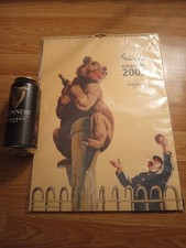 2003 Guinness Gilroy Wall Calendar NEW and sealed posters frame advertising 