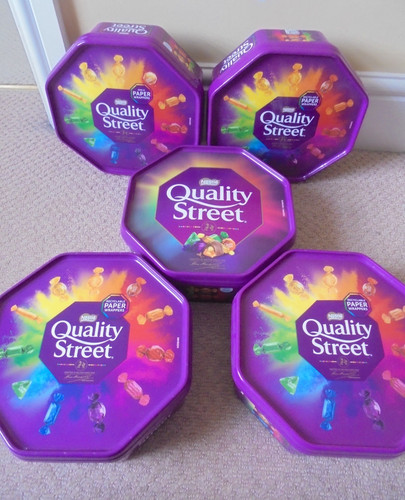 Empty quality street sweet - empty,