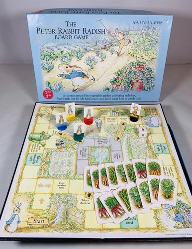 Peter rabbit radish board game - board,