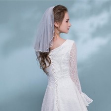  Simple Short Wedding Veil