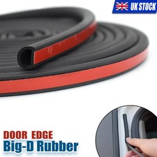 3Meter Big D-shape Door Window Rubber Seal Strip Weatherstrip For Car Auto Truck