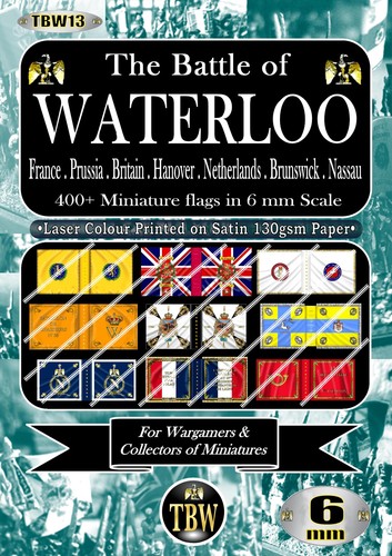 6mm flags waterloo - all, armies