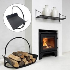 Wrought Iron Firewood Log