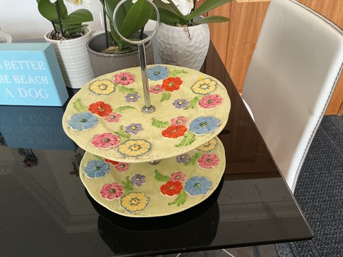 Vintage cake stand tier - vintage,