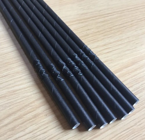 Black flexi straws - flexi,