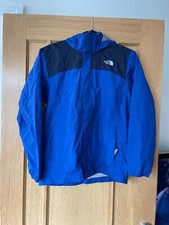 roual blus boys north face light weight rain jacket