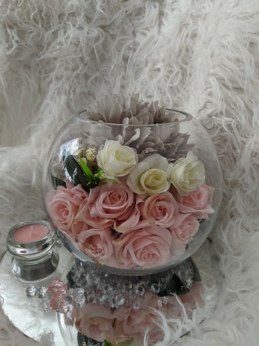 Wedding table centrepieces - table,