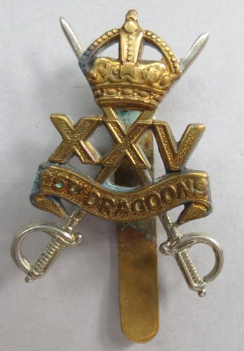 Military cap badge 25th - military,