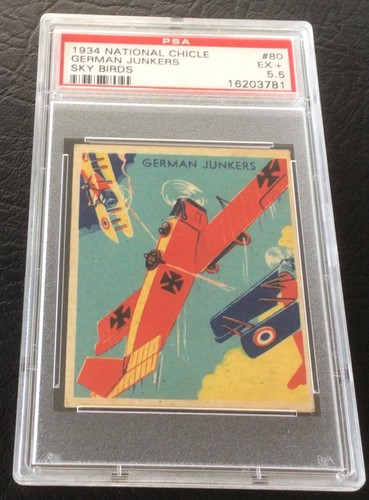 1934 national chicle sky birds - national,