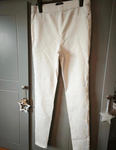 White denim jeggins size - jeggins,