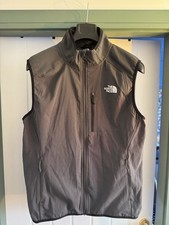 The North Face Windwall Gilet - Grey Men's Large Excellent Condition