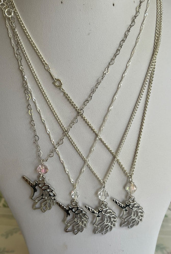 Unicorn head charm pendants - unicorn,