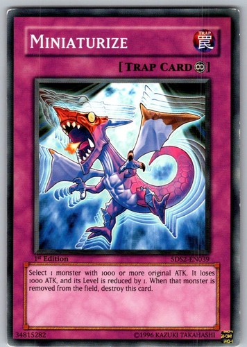 Yugioh miniaturize s - yugioh,