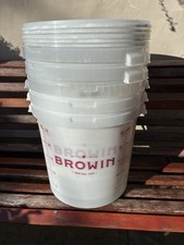 Home Brewing 25 Litre Fermenting Buckets For Beer And Wine Making