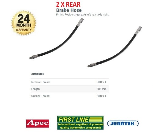 Front brake hoses for - hoses,