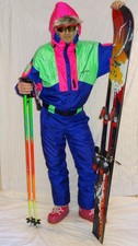 NEVICA SURVIVAL BLUE RETRO SKI