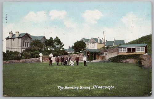 Ilfracombe the bowling green - ilfracombe,