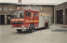 E611JBP - WEST SUSSEX FIRE BRIGADE 1988 DENNIS fire engine - 6X4" Colour Photo