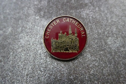 Chester cathedral pin badge - chester,