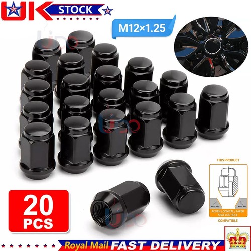 20pcs wheel nuts m12 25 - 20pcs, 1.25
