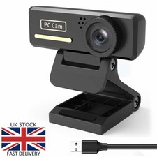 Full HD  Webcam USB AutoFocus Web Camera With Microphone For PC Laptop NEW UK