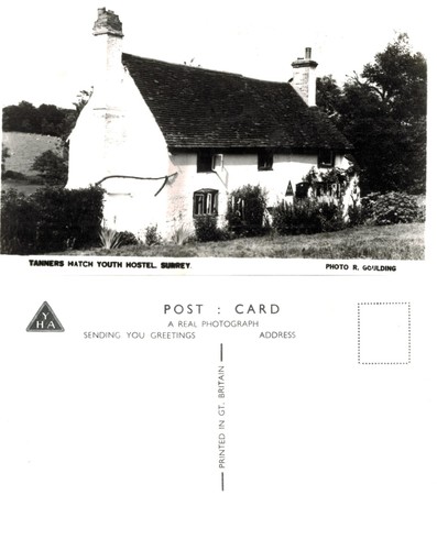 Vintage postcard tanners - postcard,