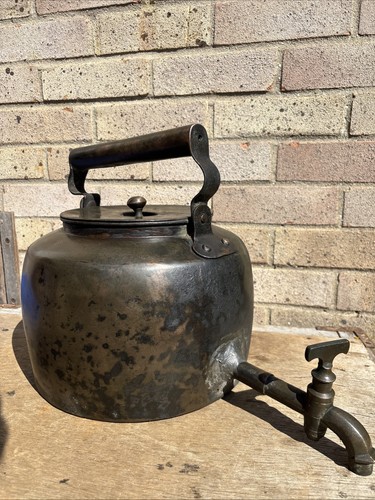 Antique copper kettle - kettle, with