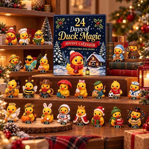Christmas countdown yellow - 3d,