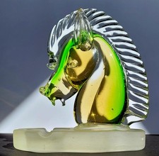 Murano Art Glass Horse's Head