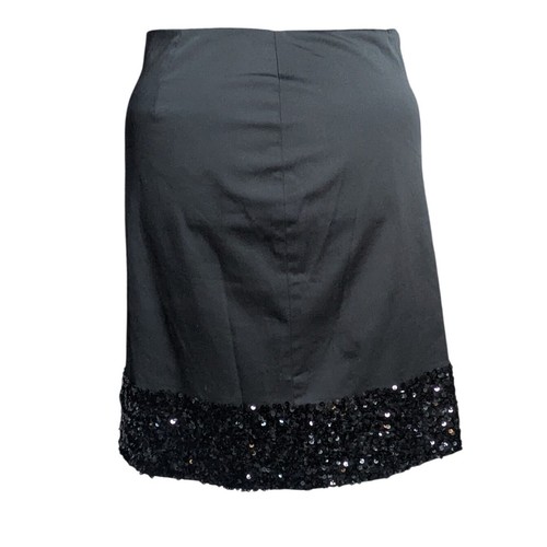 Corporate goth black - black, sequin