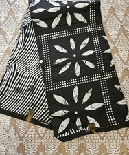 Black & White African Wax