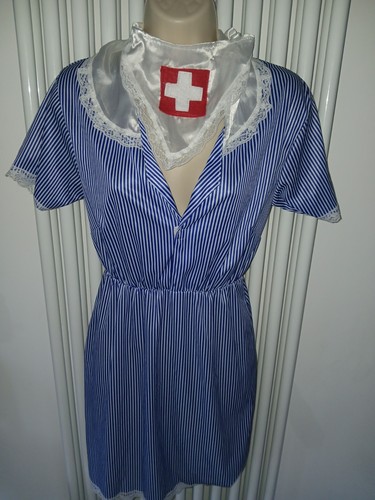 Smiffys nurse candy stripe - nurse,