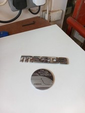 2 x MAZDA BADGES Great Memories Ideal for any collection Garage Memorabilia