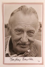 Geoffrey Bayldon Worzel Gummidge Signed Autograph Photograph 