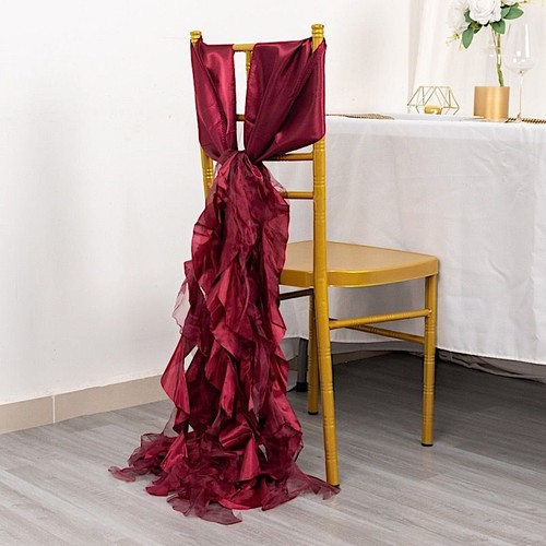 Burgundy curly willow - curly,