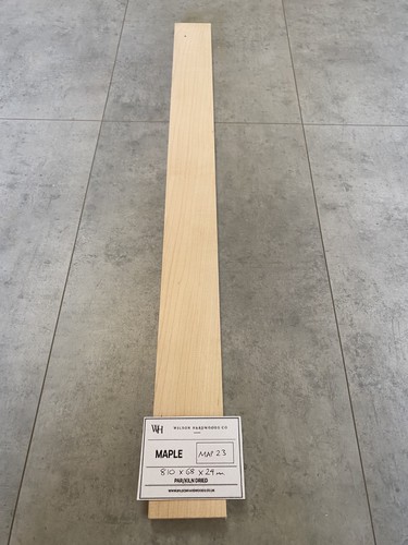 810x68x24mm maple par solid - 810x68x24mm,