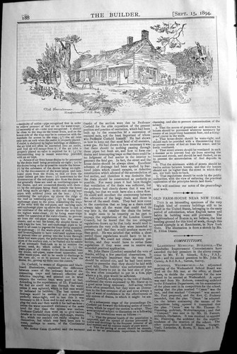 Original old antique - old, print
