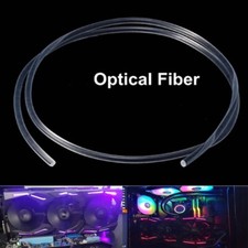 Soft POF Plastic Optic Fiber Side Glow Solid Cord Cable For LED Lighting Decor
