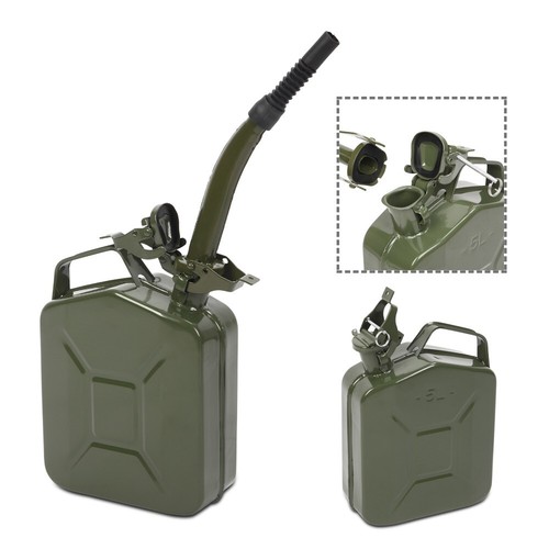 Jerry can metal green - 5l,