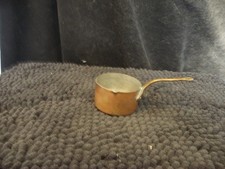 Vintage Small Copper Saucepan