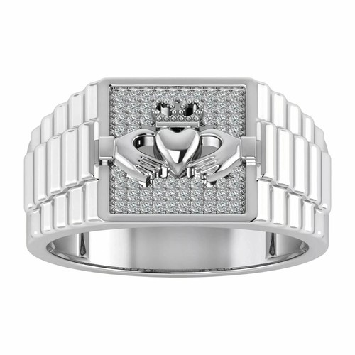 Real moissanite ct heart - real, 0.60