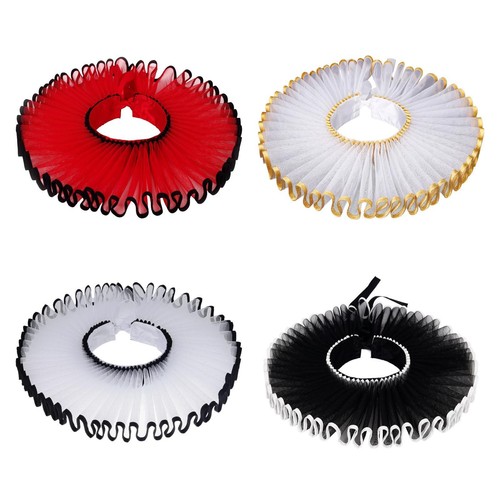 Elizabethan clown neck ruffle - clown,